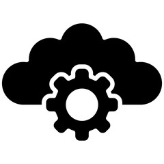 Cloud Settings Icon