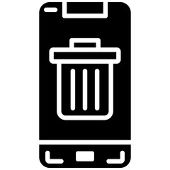 Mobile Bin Icon