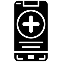 Mobile Medical Icon