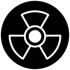 Fototapeta premium Nuclear Icon