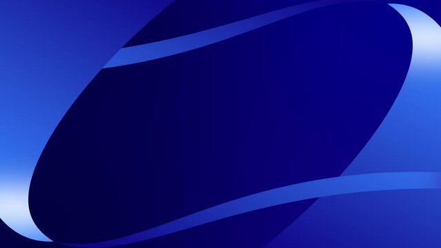 Ribbon intro smooth animation with gradient background visual effect motion graphics shape symmetry colour blue