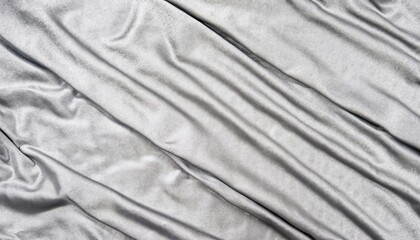 Sliver fabric texture background, crumpled fabric background