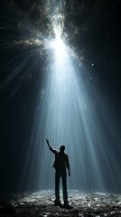 Obraz premium Underwater Fantasy world Beauty of creatures, Underwater Beauty, Fantasy World 