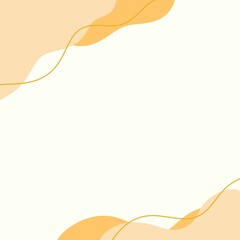Yellow background with curves