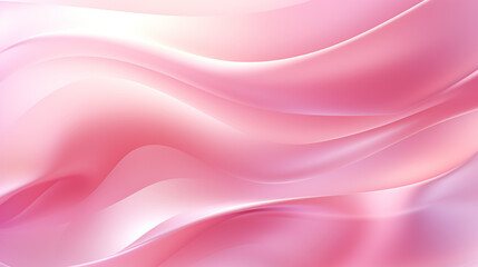 close up horizontal image of an abstract waves pink coloured background Generative AI