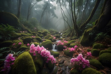 Misty Rainforest - 