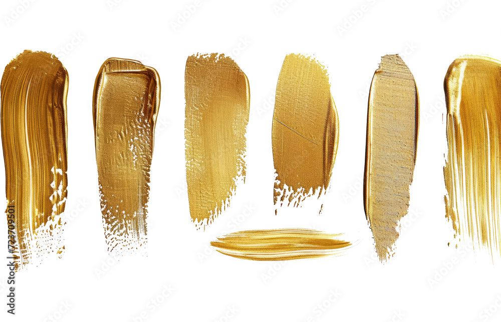 Sticker Gold acrylic paint