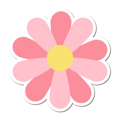 Spring sticker