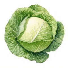 cabbage watercolor
