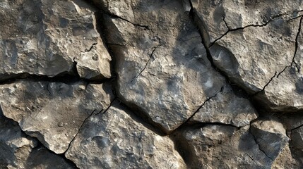 Texture illustration of an old stone rock surface