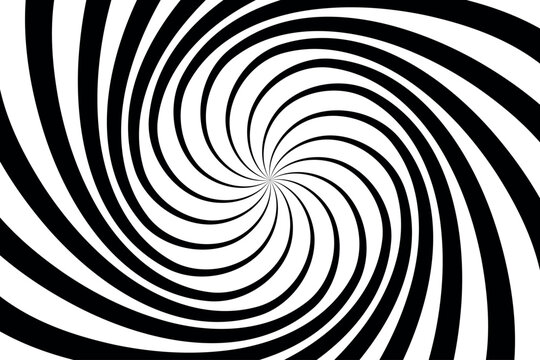 Black and white spiral background © byMechul