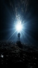 Fototapeta premium Underwater Fantasy world Beauty of creatures, Underwater Beauty, Fantasy World 