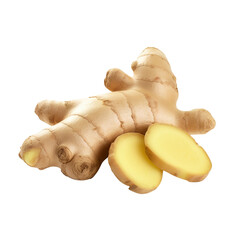 Ginger root on transparent background Remove png, Clipping Path