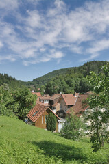 Health Resort of Bad Grund,Harz Mountains,lower Saxony,Germany