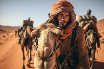 Turban tourism africa tribal culture tradition face person men portrait travel