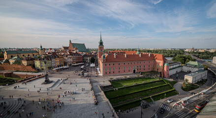zentraler Marktplatz in Warschau