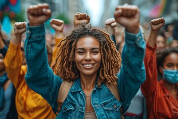 Women's March: A Celebration of Diversity and Empowerment Generative AI