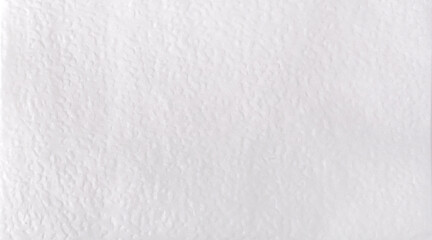Blank white paper napkin as texture and background