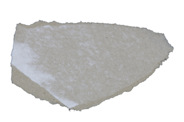 piece of white paper tear isolated on transparent background png file