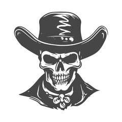 artistic skull tattoo art logo