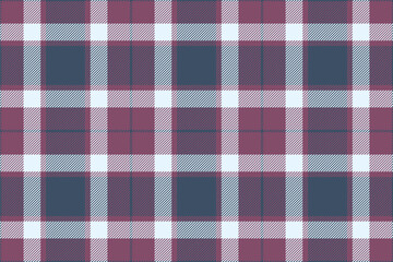 Check tartan texture of vector fabric background with a pattern plaid textile seamless.