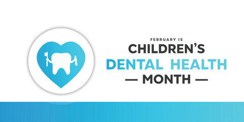 Children's Dental Health Month.heart , teeth and more. Cards, posters, banners, medical apps, websites, and hospitals. Health and teeth. Oral health. White background