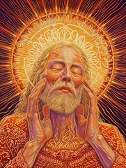 Jesus Christ background poster, religion wallpaper, social media post design, commercial marketing, cross, christianity, crucified