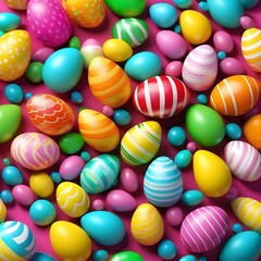 Fototapeta na wymiar colorful easter eggs Colorful easter eggs religion holiday