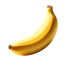 Backgroundless banana