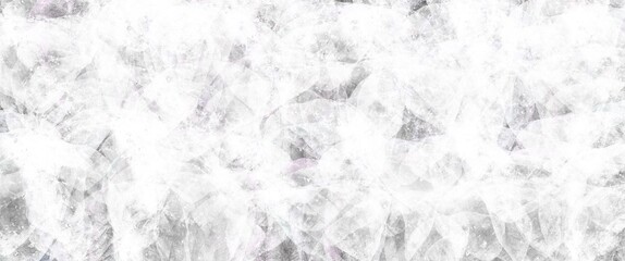 Abstract white texture imitating white broken glass with shades of gray