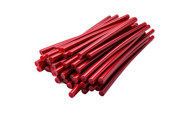 chopsticks scattered red on white or PNG transparent background.