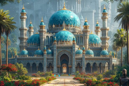 Arabian Nights: A Dreamy Fantasy World Generative AI