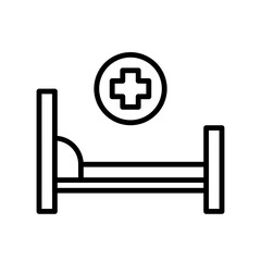 Fototapeta premium treated line icon