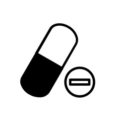 pill line icon