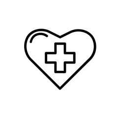 share healt line icon