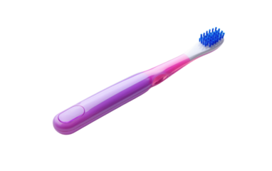 toothbrush diffrent color on white or PNG transparent background.