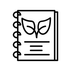  plant lessons line icon