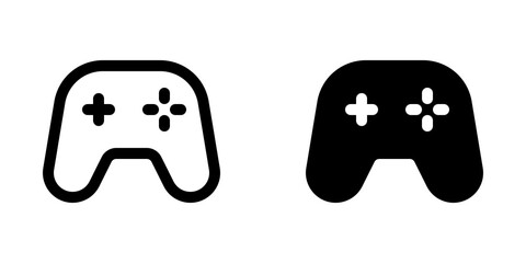 Editable game controller vector icon. Video game, game elements. Part of a big icon set family. Perfect for web and app interfaces, presentations, infographics, etc