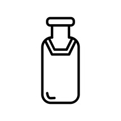 bottle milk line icon