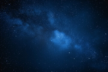 星が瞬く夜空、銀河、3D CG