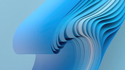 abstract background with folded textile layers