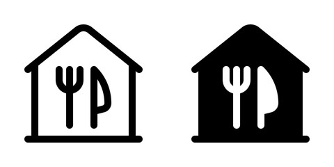 Editable home cooking, home delivery vector icon. Part of a big icon set family. Perfect for web and app interfaces, presentations, infographics, etc