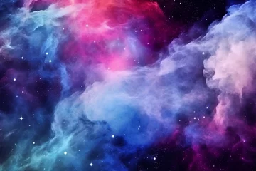 Fototapeten realistics nebulae represent enchanting birthplaces of stars and planets, with their ethereal allure, colorful gases, and luminous skies © Andew