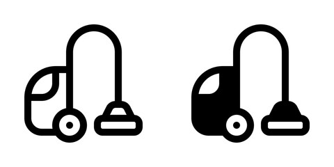 Editable vacuum cleaner vector icon. Part of a big icon set family. Perfect for web and app interfaces, presentations, infographics, etc - obrazy, fototapety, plakaty
