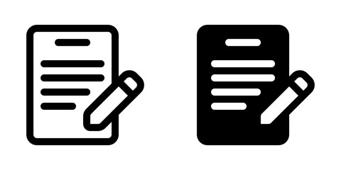 Editable registration form vector icon. Part of a big icon set family. Perfect for web and app interfaces, presentations, infographics, etc