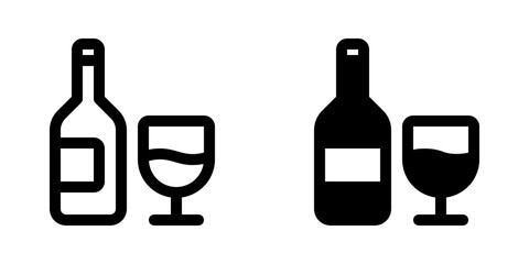 Editable wine vector icon. Part of a big icon set family. Perfect for web and app interfaces, presentations, infographics, etc