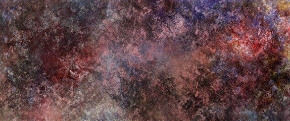 Colorful stone texture resembling a galaxy