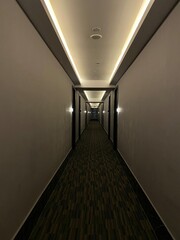 corridor in a hotel