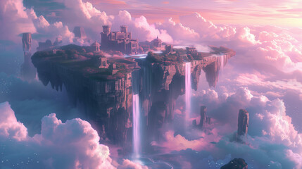 Lost City in the Swirling Sky
