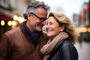 Couple of 50-year-old lovers